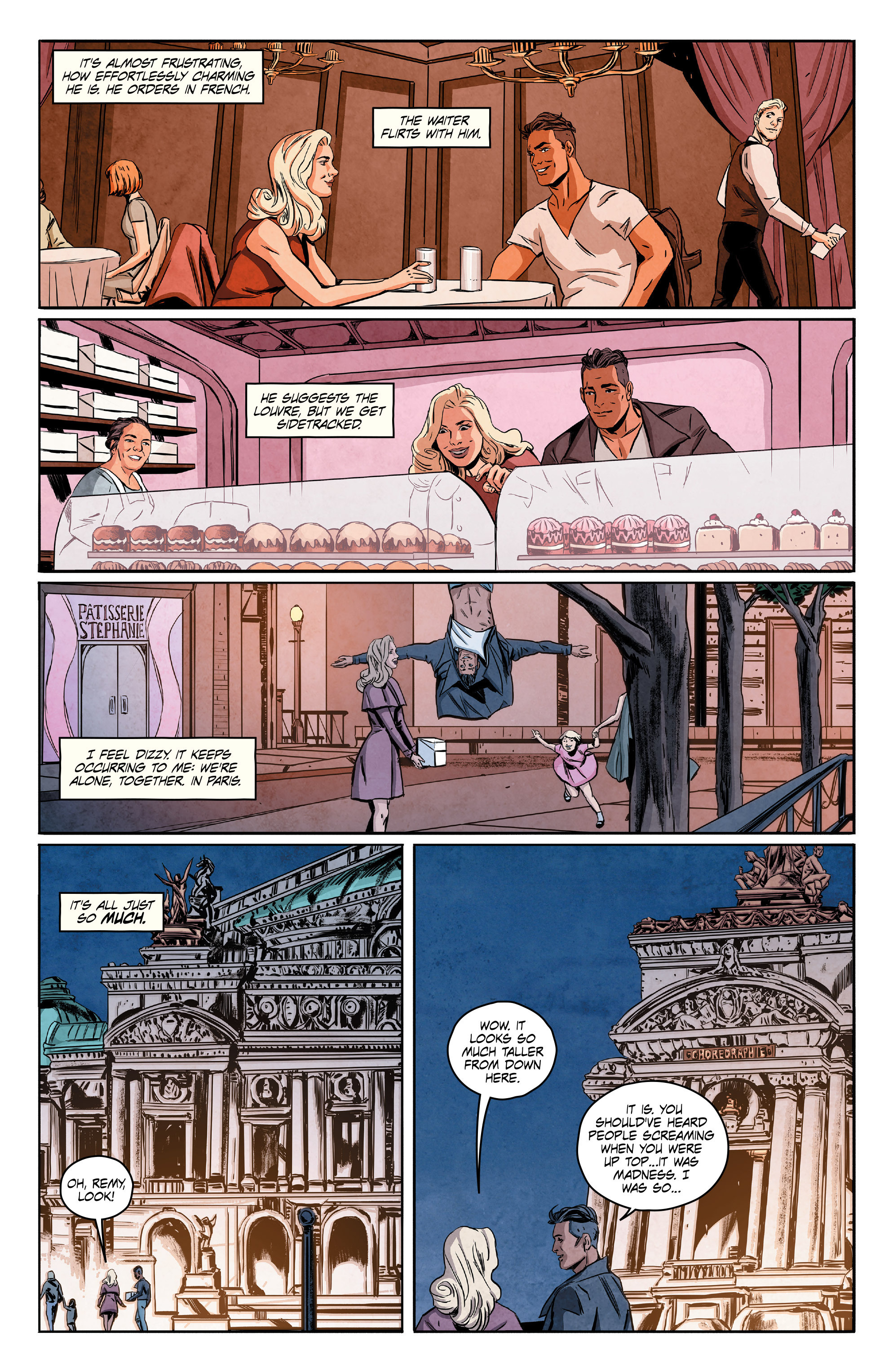 Read online Girl Over Paris (The Cirque American Series) comic -  Issue #2 - 14