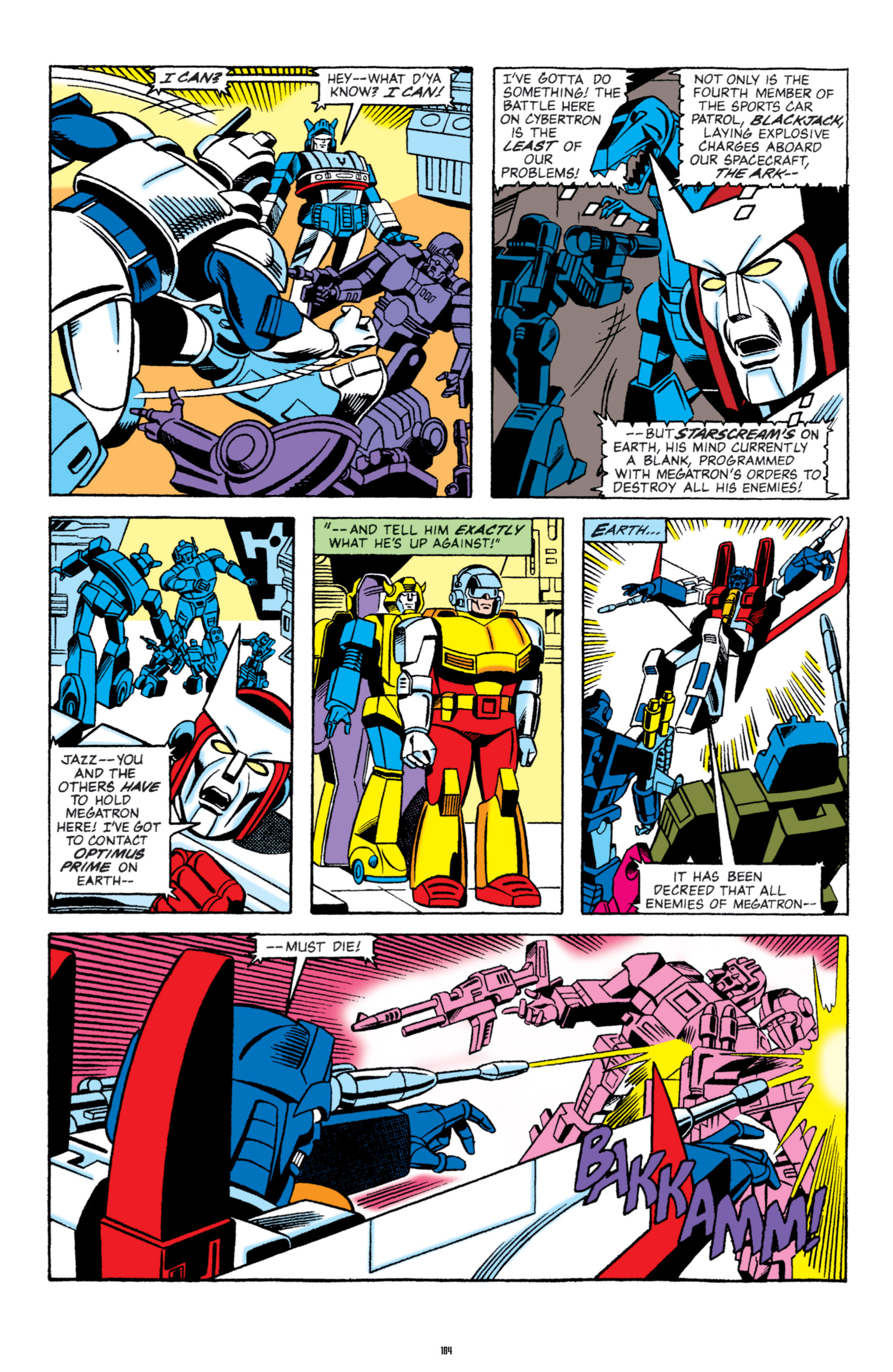 Read online The Transformers Classics comic -  Issue # TPB 5 - 185