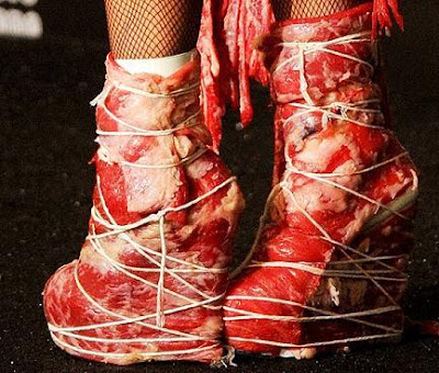 lady gaga zapatos de carne zapatos de mujer