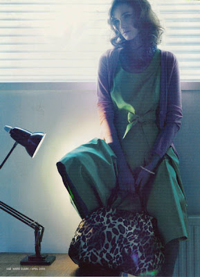 Olga Serova Hot Photoshoot for Marie Claire Magazine - April 2009