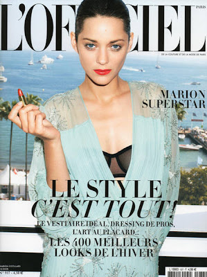 Marion Cotillard Hot Photoshoot for covers of L’Officiel Magazine - August 2009 