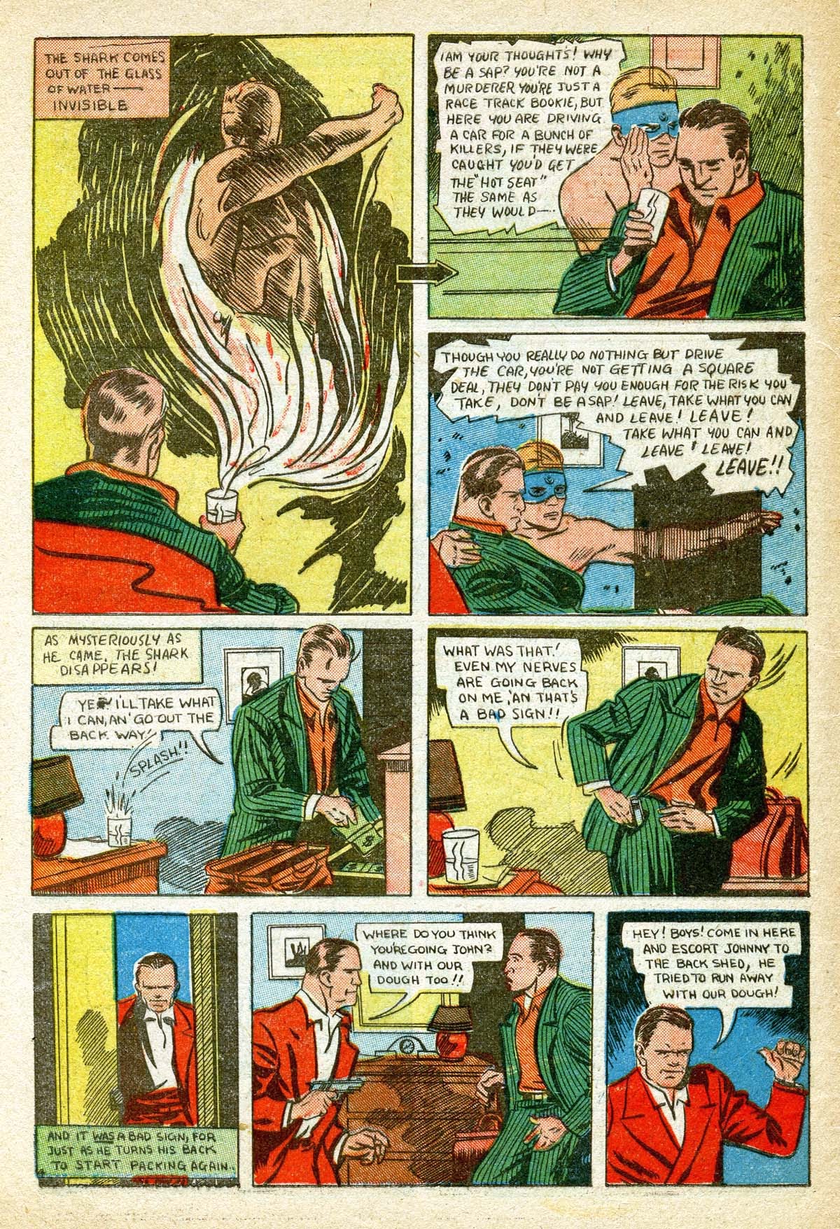 Read online Amazing Man Comics comic -  Issue #8 - 62