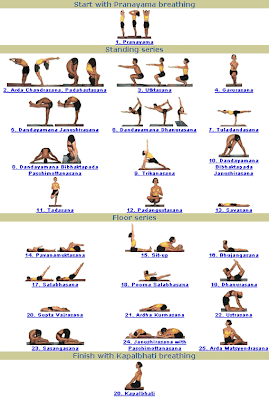 Bikram 26 Postures | New Calendar Template Site