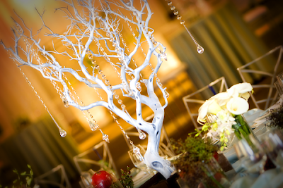 Winter Wedding Centerpieces Branches