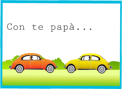 Un biglietto per la festa del papà: "Con te papà andrei in capo al mondo"