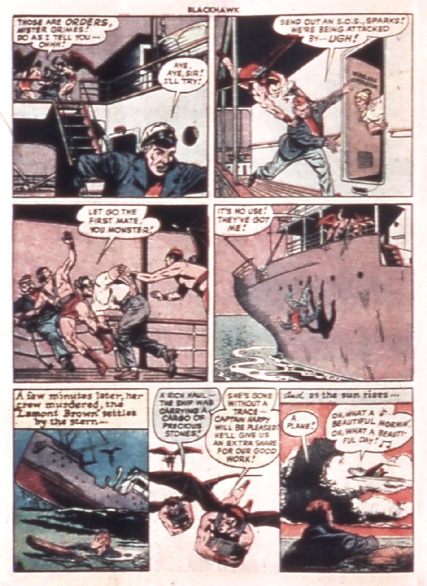 Read online Blackhawk (1957) comic -  Issue #23 - 38
