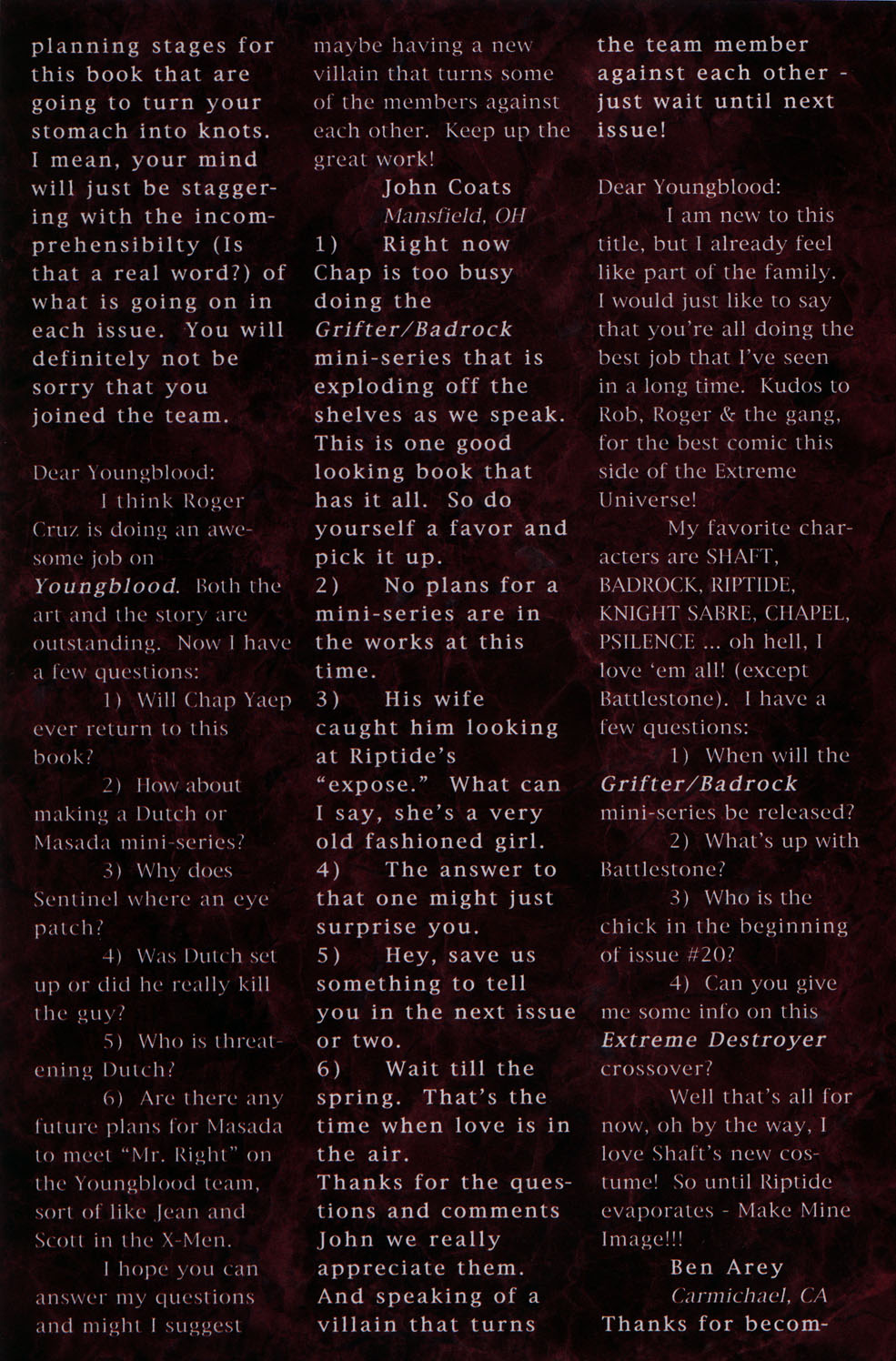 Read online Youngblood (1995) comic -  Issue #2 - 27