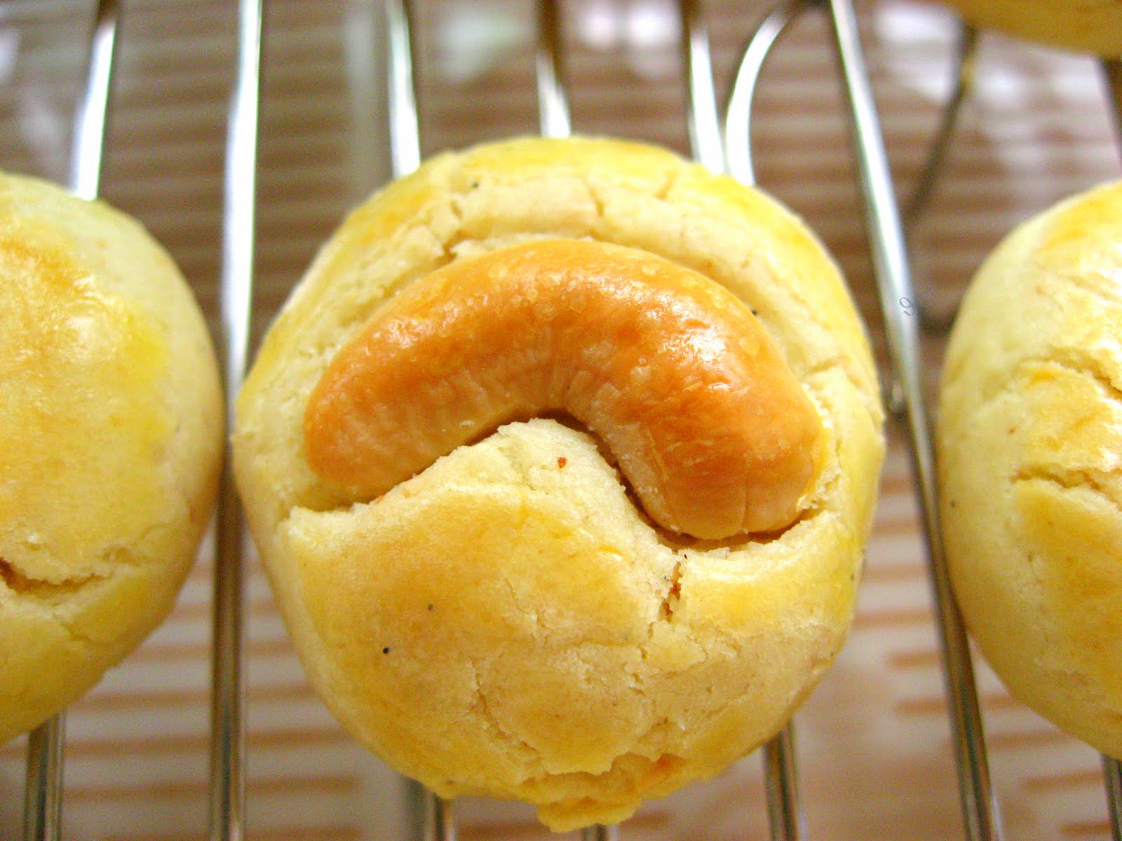 cashew nut cookies chinese new year