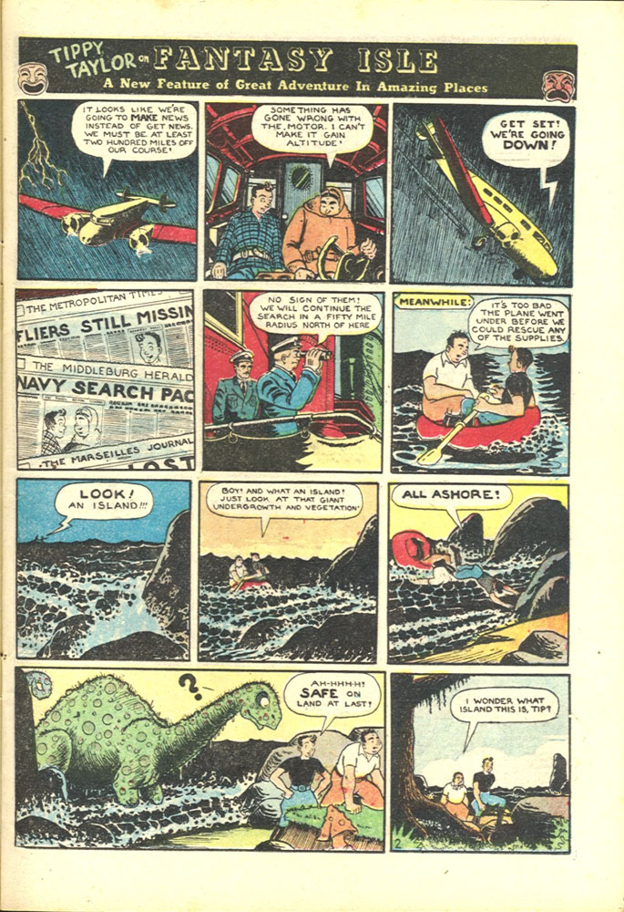 Read online Amazing Mystery Funnies comic -  Issue #17 - 25
