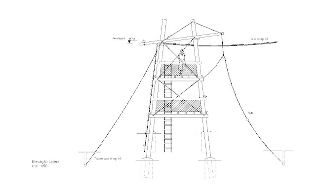 andre eisenlohr + cabana arquitetos: Tirolesas