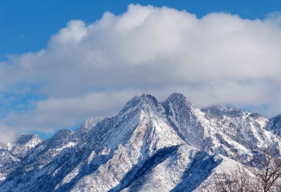 Photo Utah Mount Olympus in Winter