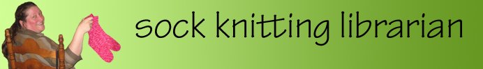 Sock Knitting Librarian