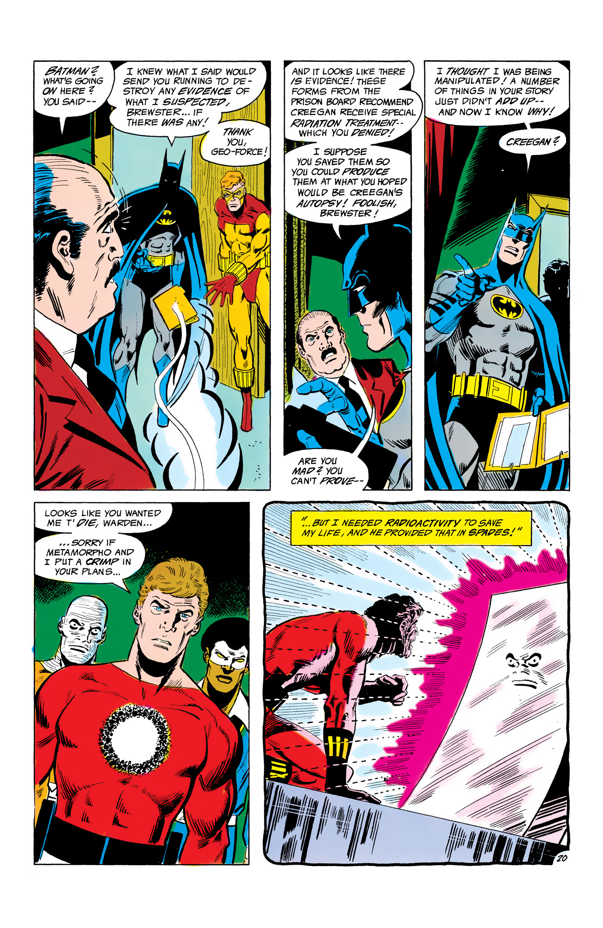 Read online Batman and the Outsiders (1983) comic -  Issue #4 - 21