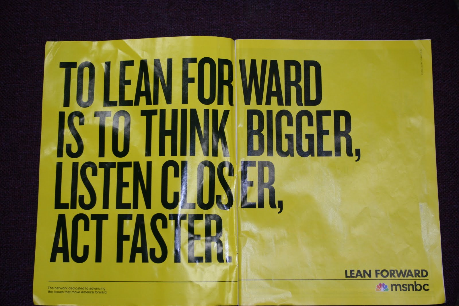 Learning graphic design To Lean Forward