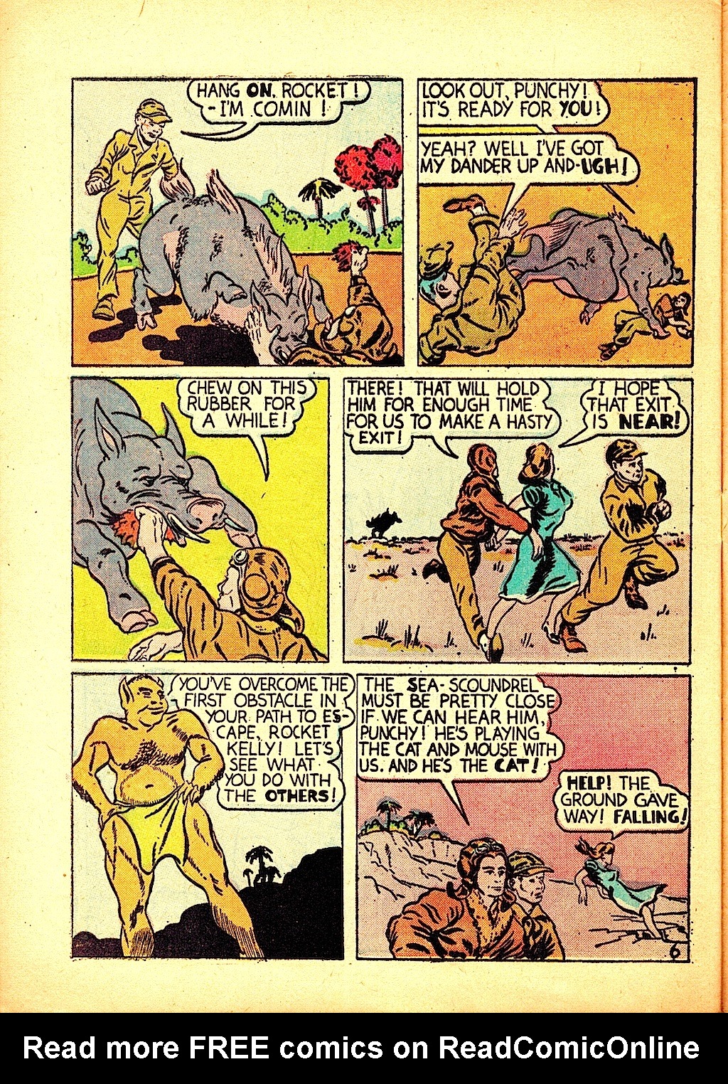Read online Rocket Kelly (1945) comic -  Issue #5 - 28