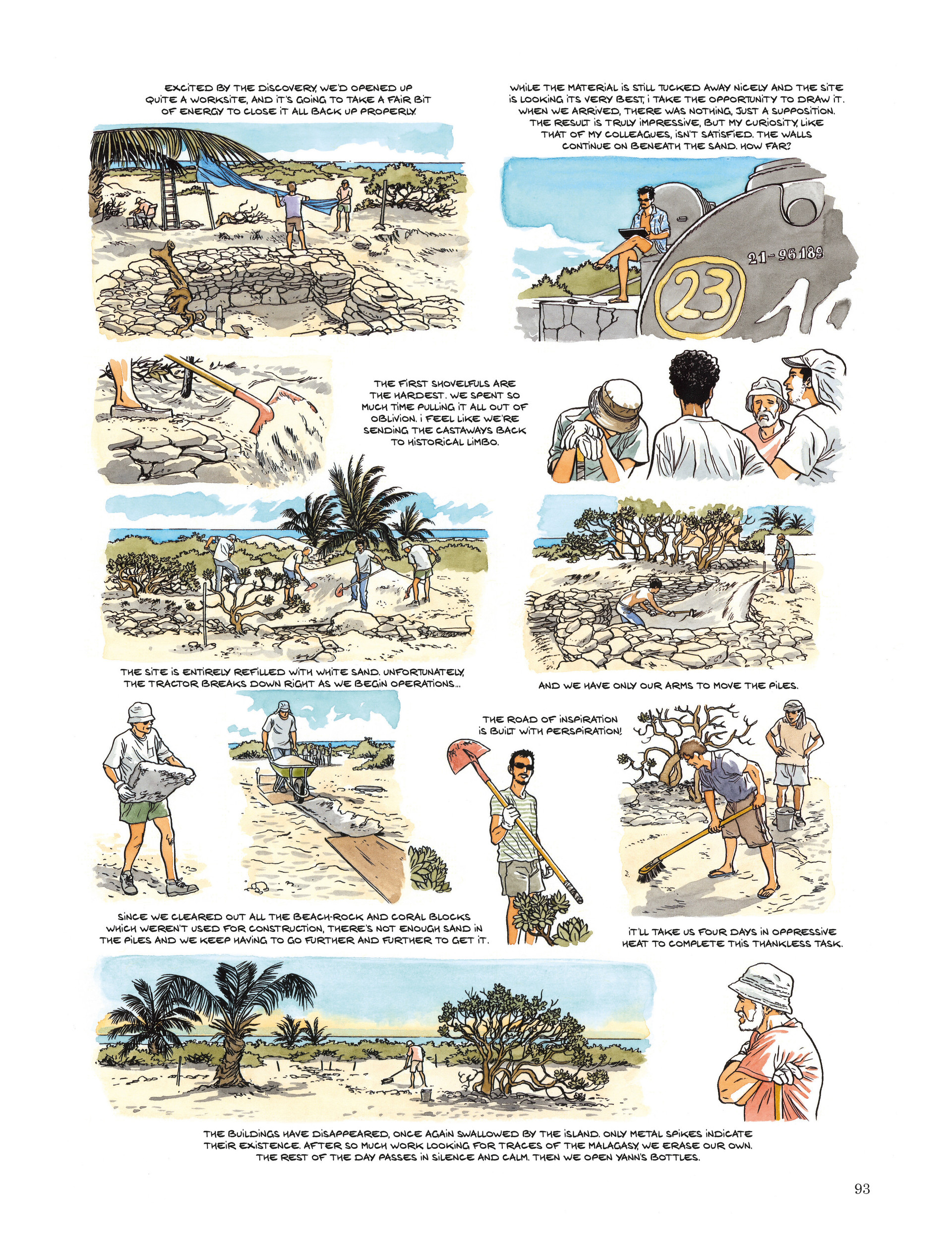 Read online The Forgotten Slaves of Tromelin comic -  Issue # TPB - 95