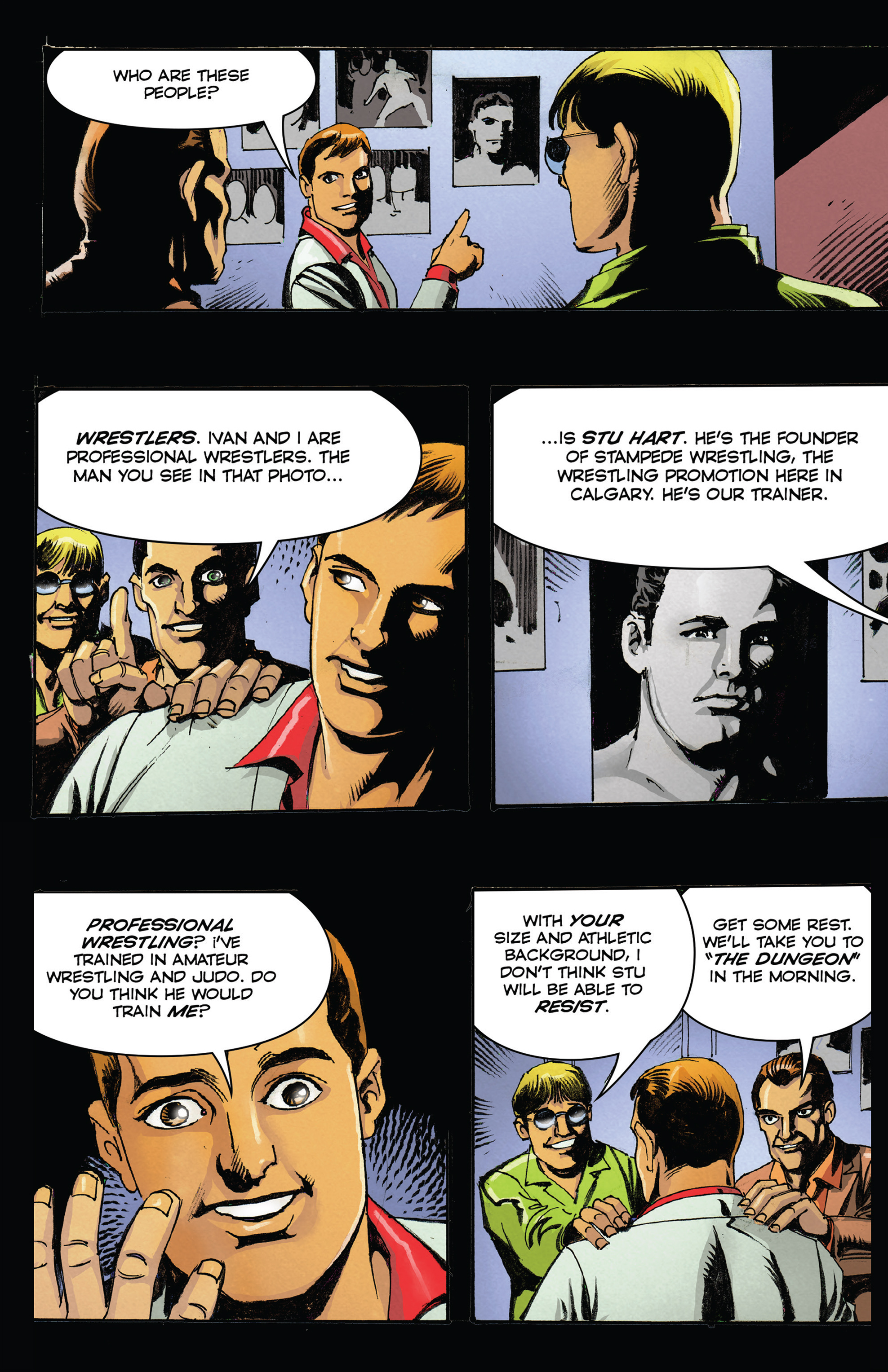 Read online Turnbuckle Titans: Nikolai Volkoff comic -  Issue #2 - 7