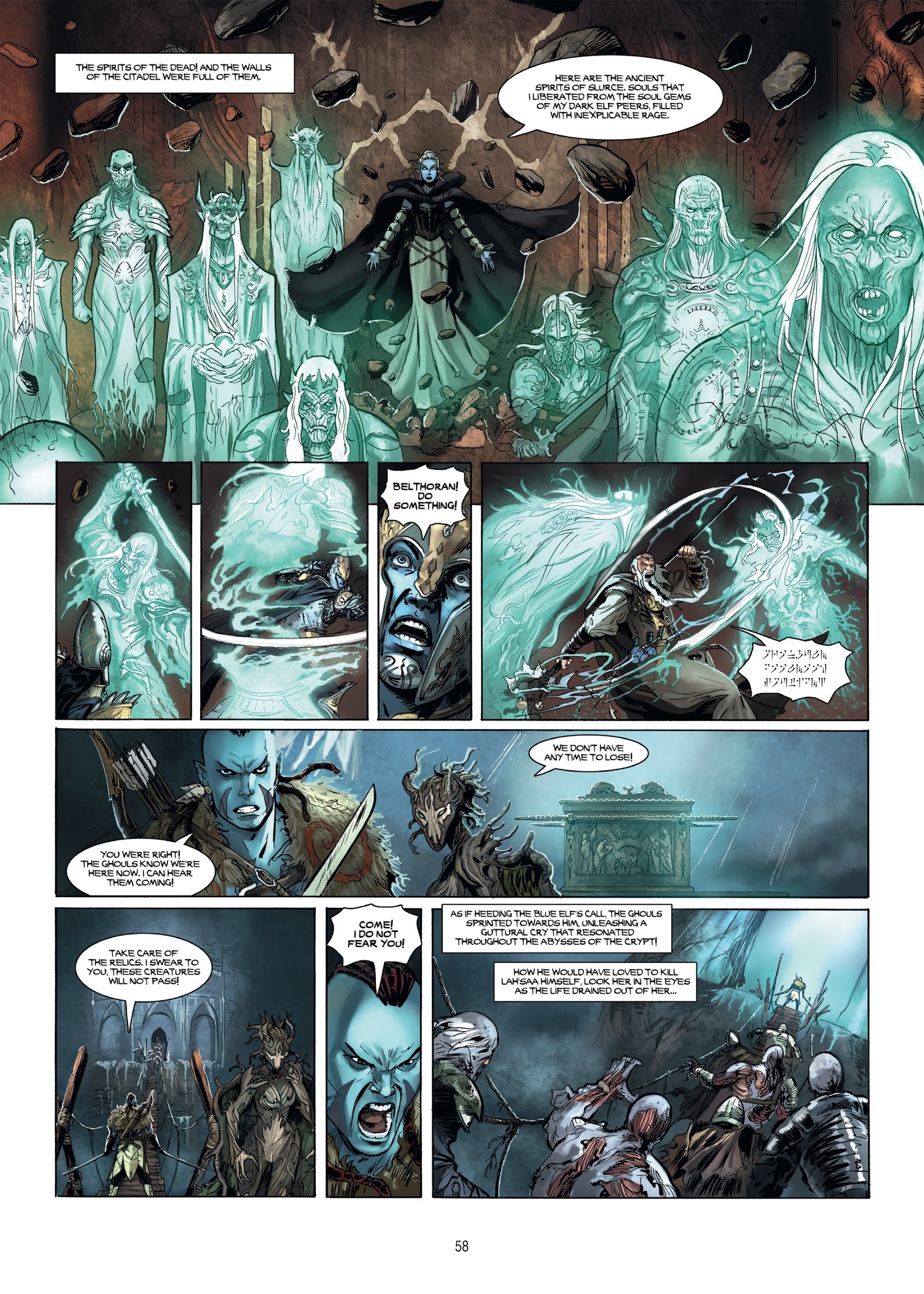 Read online Elves comic -  Issue #16 - 57