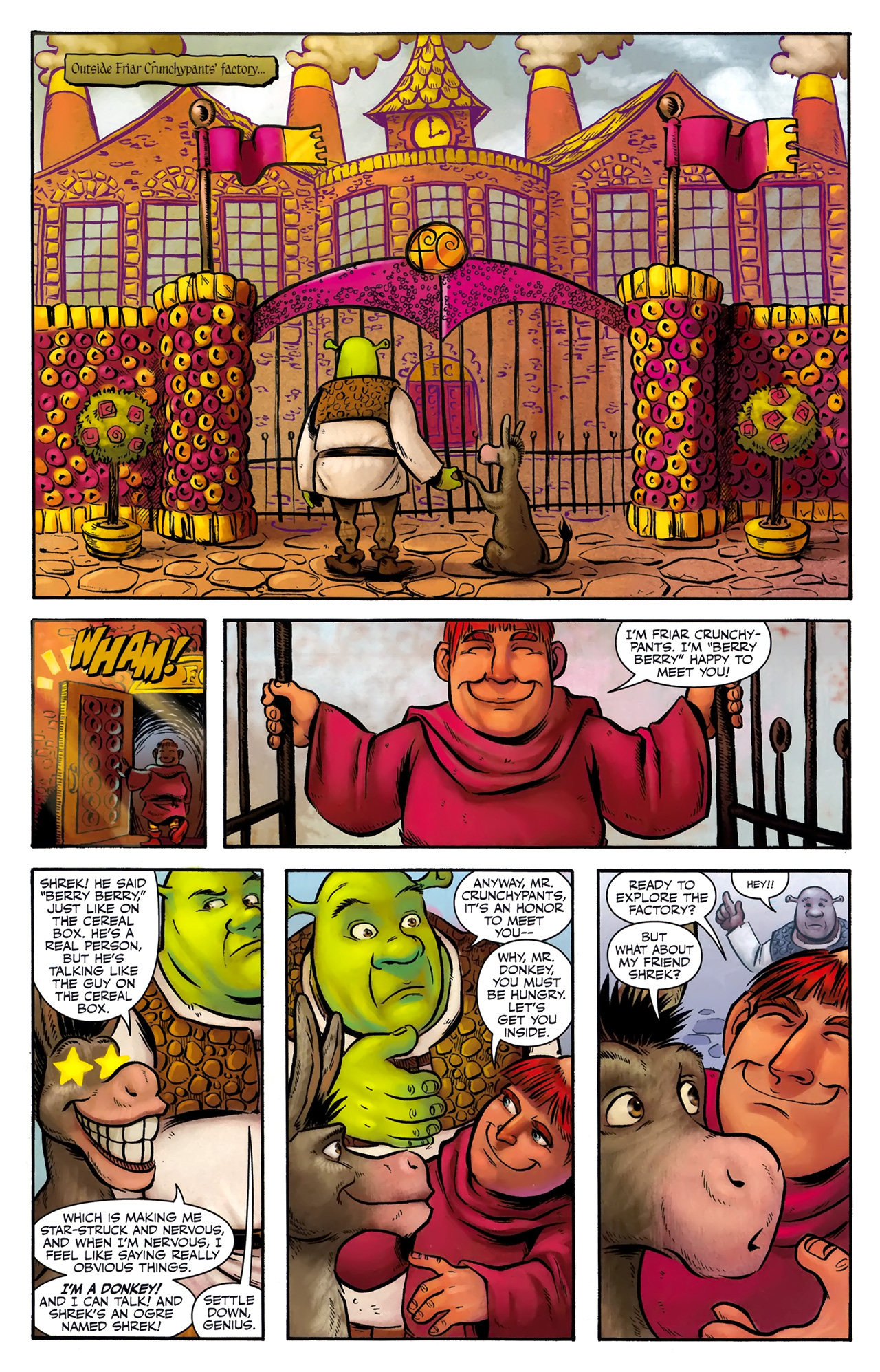 Read online Shrek (2010) comic -  Issue #1 - 7