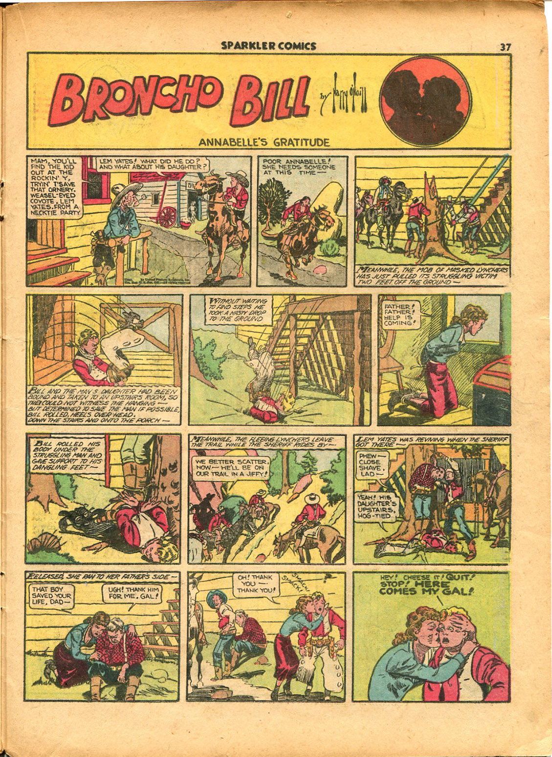 Read online Sparkler Comics comic -  Issue #15 - 39