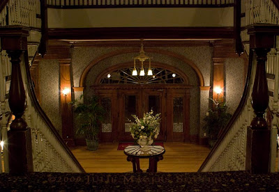 Historic Stanley Hotel lobby