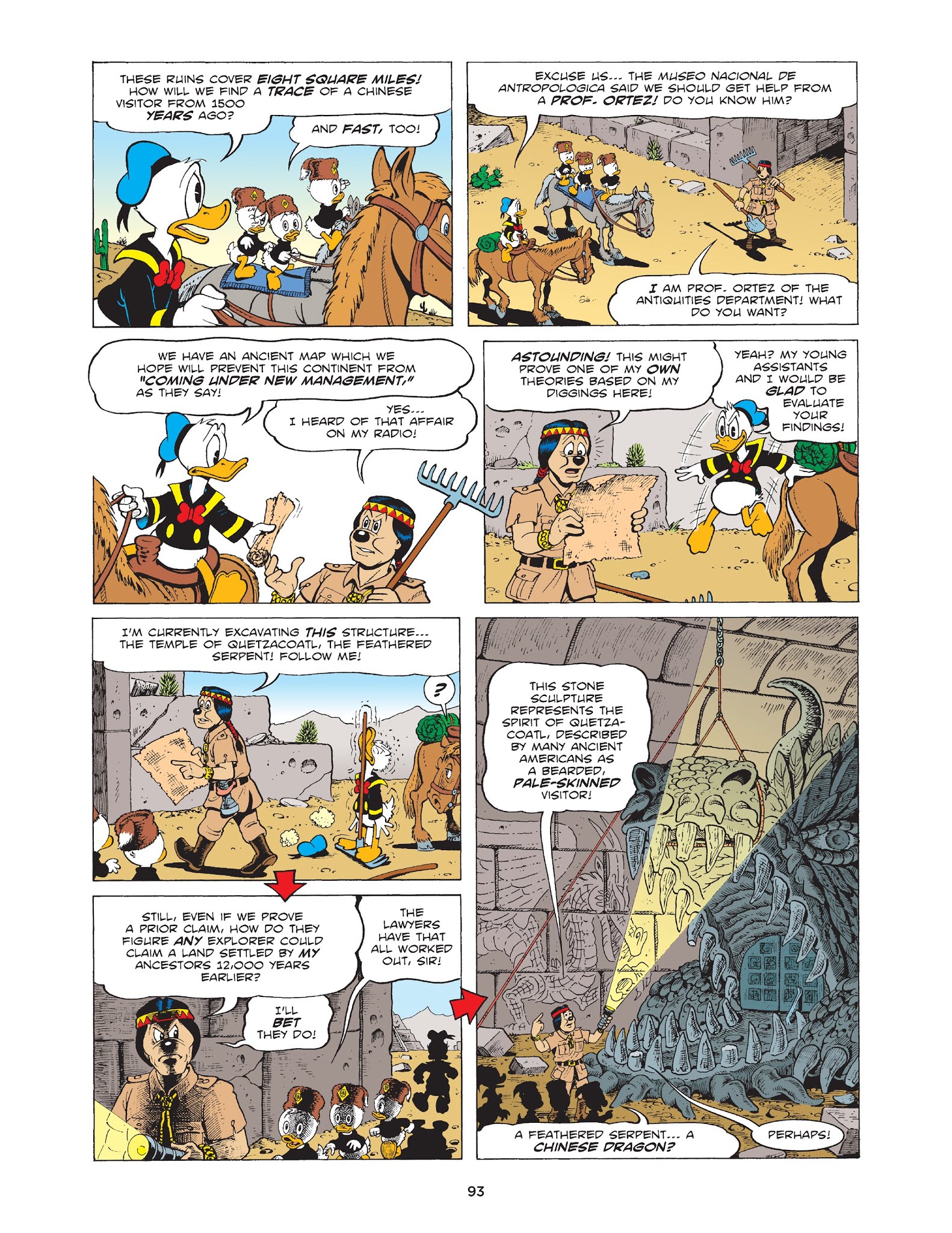 Read online Walt Disney Uncle Scrooge and Donald Duck: The Don Rosa Library comic -  Issue # TPB 6 (Part 1) - 94