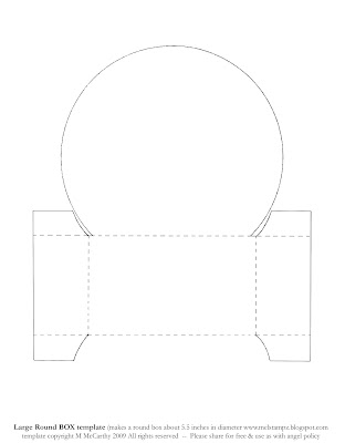 Mel Stampz: BIG round CD gift box: The Cuttlebug Challenge Blog Music ...