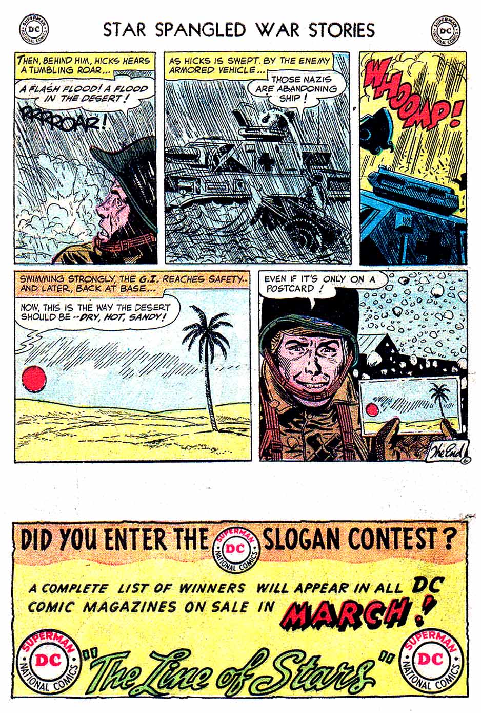 Read online Star Spangled War Stories (1952) comic -  Issue #56 - 32