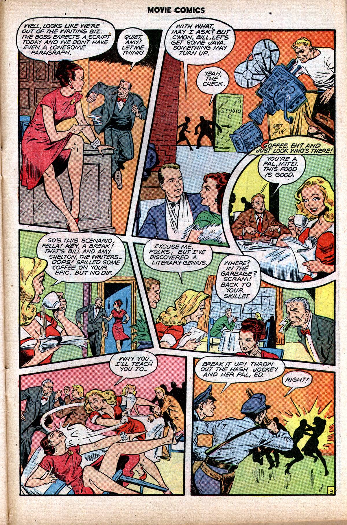 Read online Movie Comics (1946) comic -  Issue #3 - 45