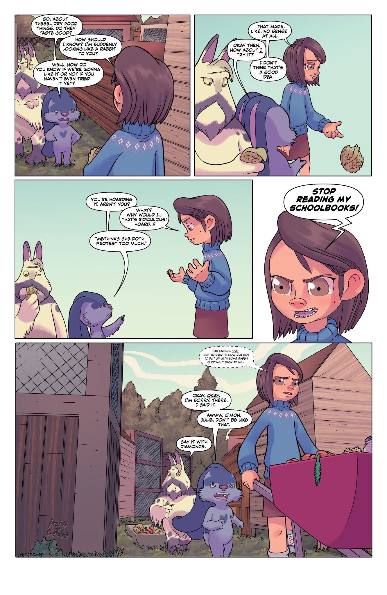 Read online Auntie Agatha's Home For Wayward Rabbits comic -  Issue #1 - 8
