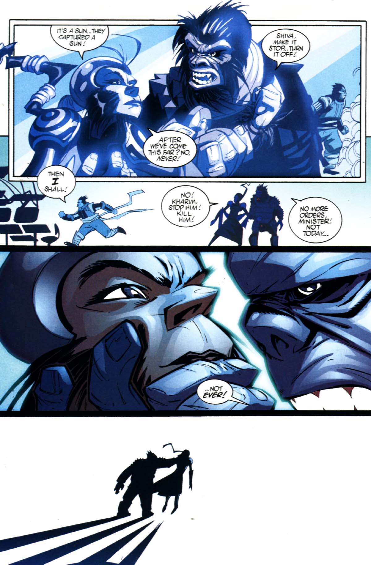 Read online Planet of the Apes: The Human War comic -  Issue #3 - 22