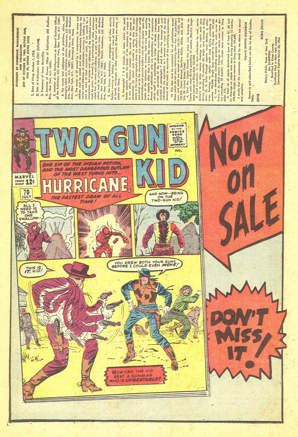 Read online Kid Colt Outlaw comic -  Issue #117 - 26