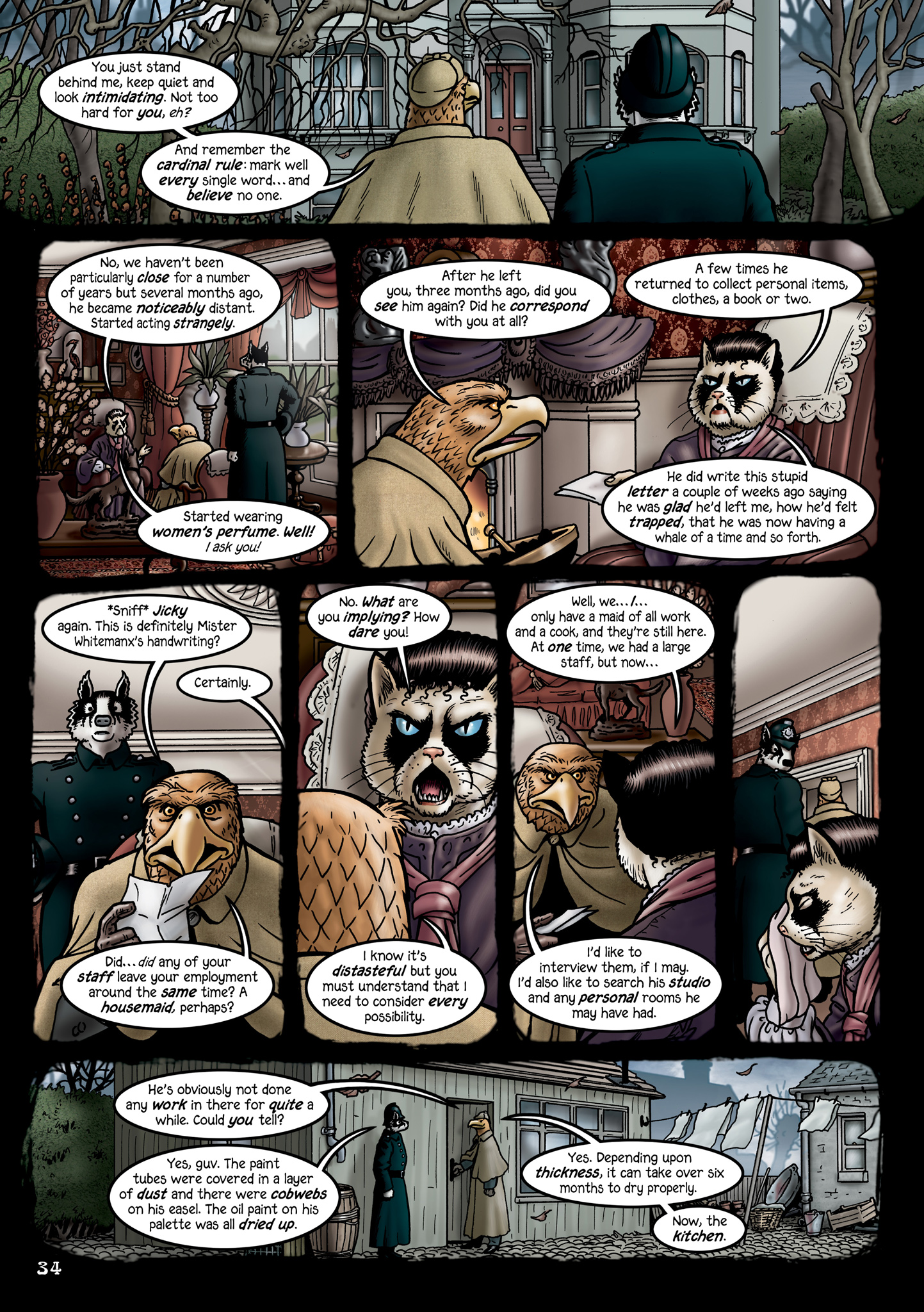 Read online Grandville Force Majeur comic -  Issue # TPB (Part 1) - 36