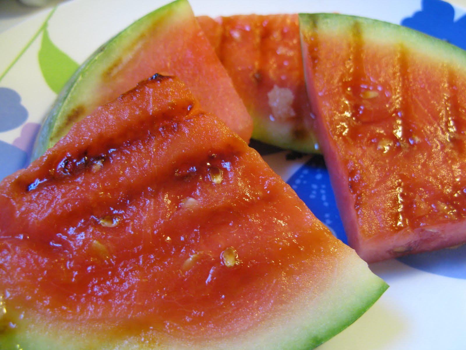 365 Days, 365 Recipes An Edible Odyssey Day 348 Grilled Honey Watermelon