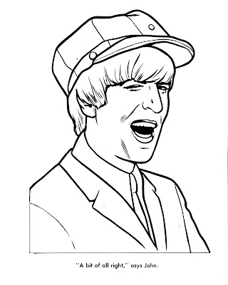 kory bingaman dot com!: The Official Beatles Coloring Book