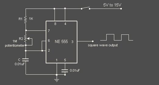 Rangkaian Variable frequency oscillator