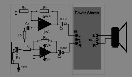 Rangkaian Power  Amplifier BTL  Koleksi Skema  Rangkaian 