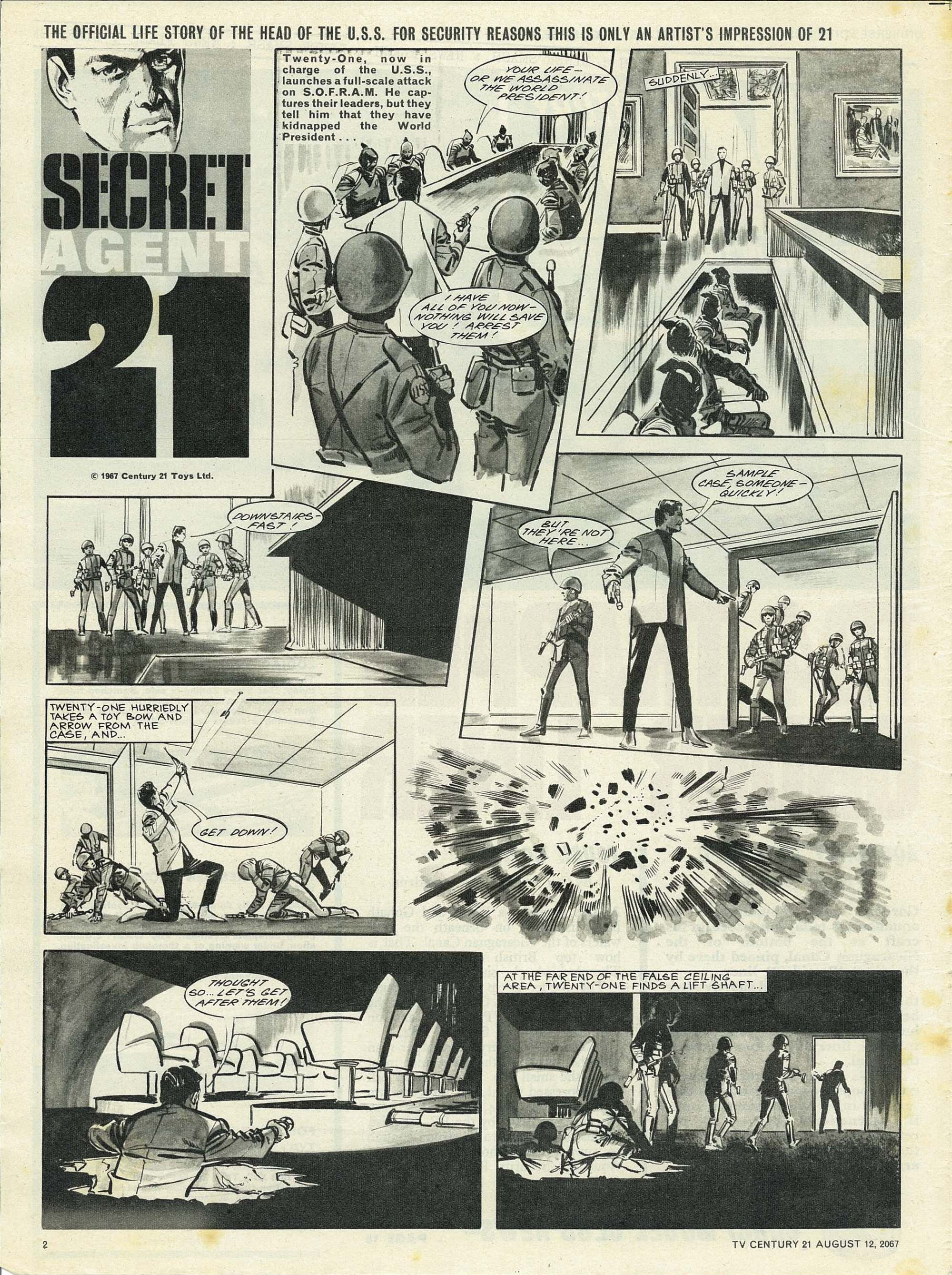 Read online TV Century 21 (TV 21) comic -  Issue #134 - 2