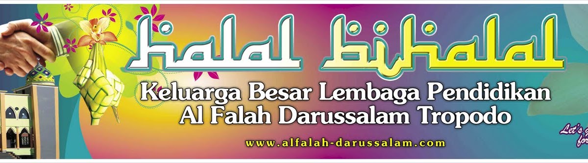 Contoh Gambar Banner Halal Bihalal