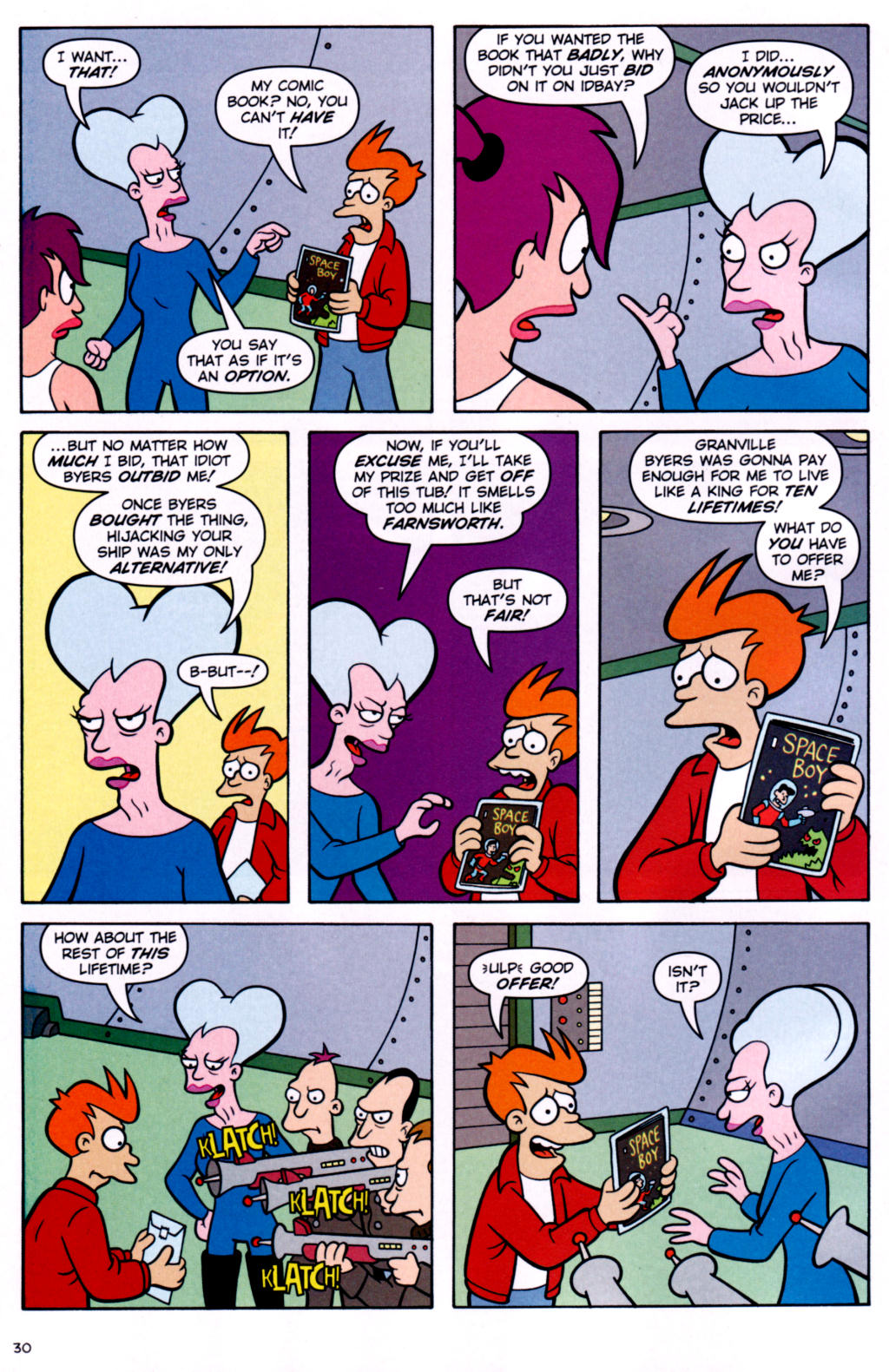 Read online Futurama Comics comic -  Issue #30 - 25