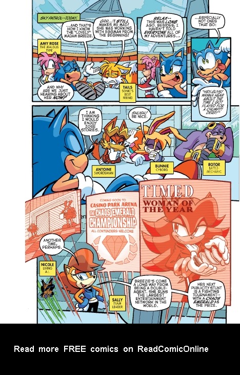 Read online Sonic Comics Spectacular: Speed of Sound comic -  Issue # Full - 259