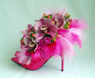 Artistry in Bloom's Blog: Funky Flower Shoes