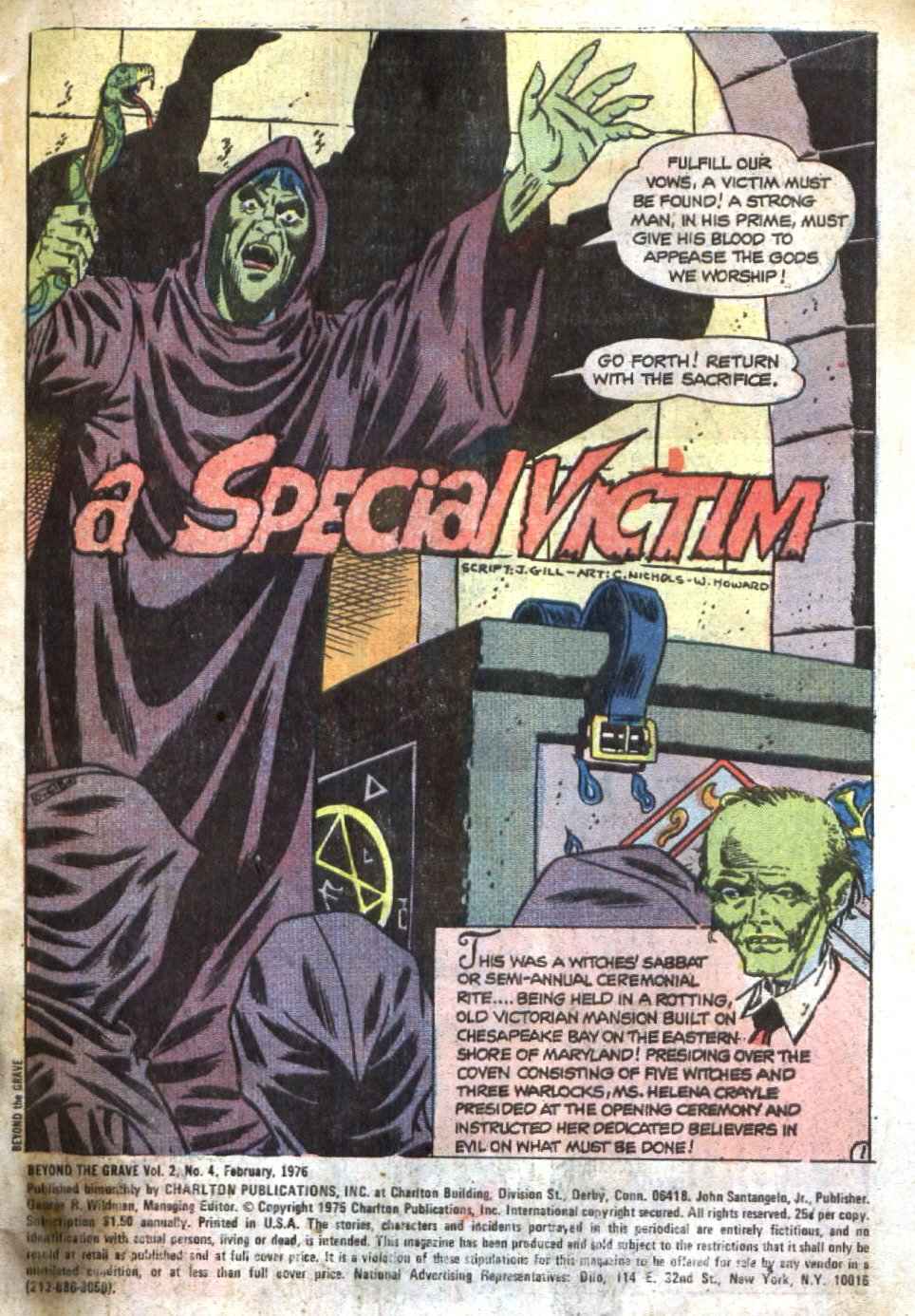 Read online Beyond the Grave (1975) comic -  Issue #4 - 3