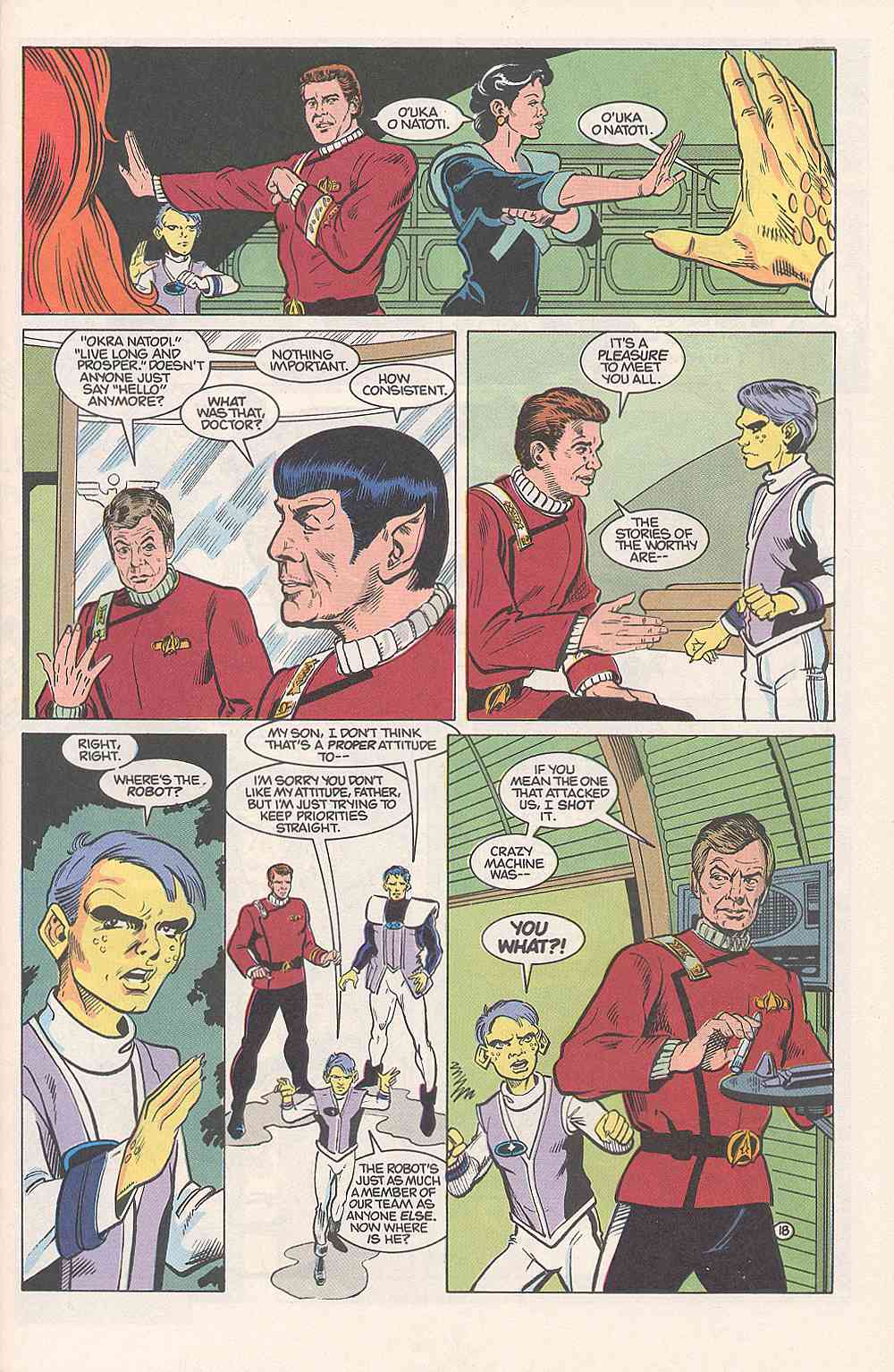 Read online Star Trek (1989) comic -  Issue #13 - 22