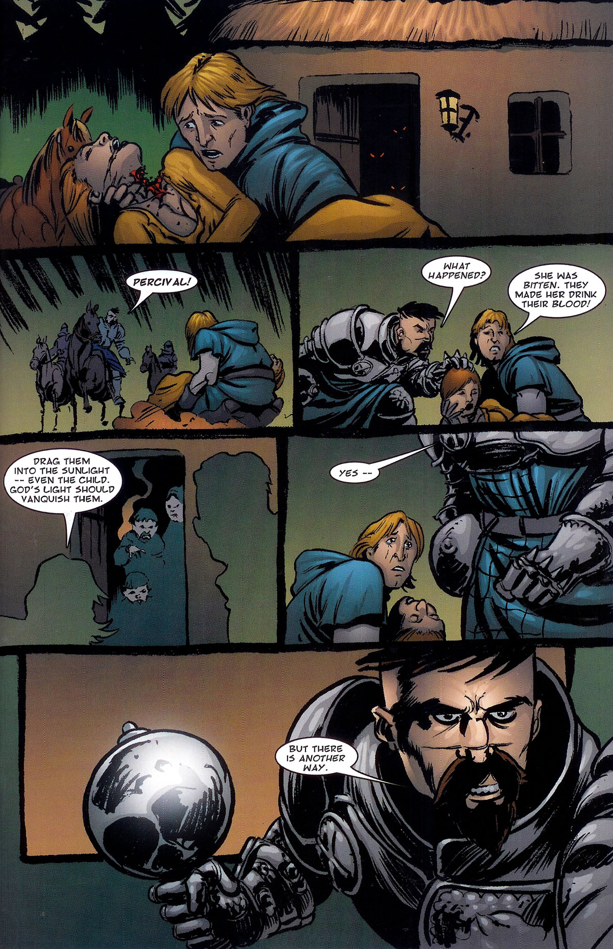 Read online Dracula vs King Arthur comic -  Issue #3 - 17