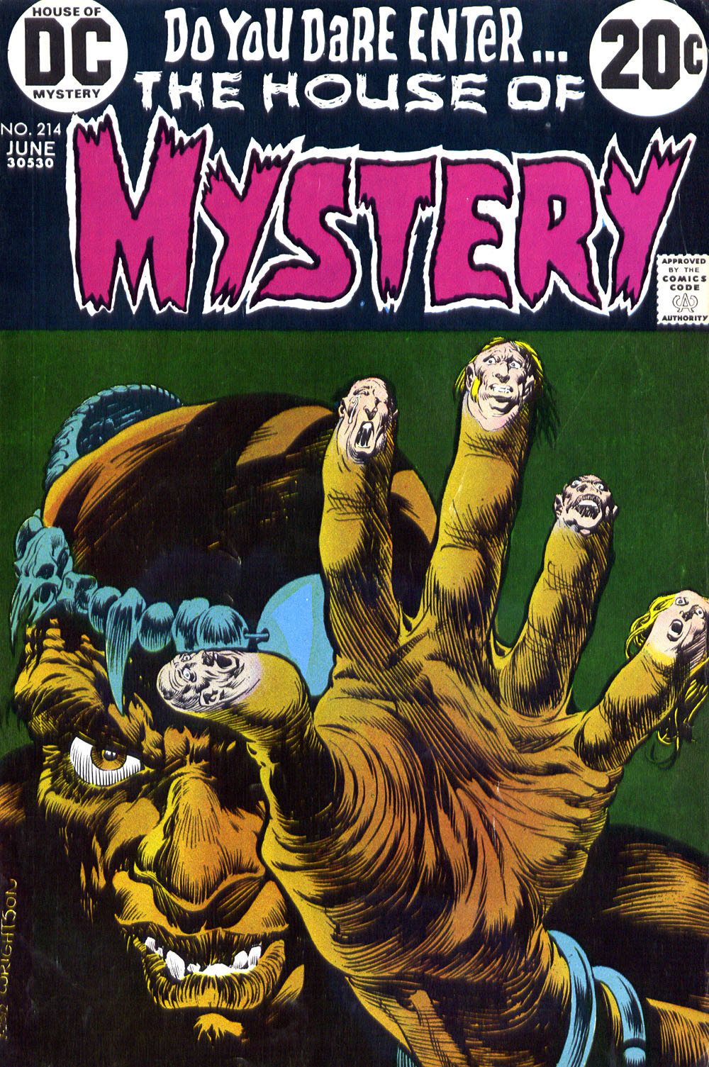 Read online House of Mystery (1951) comic -  Issue #214 - 1