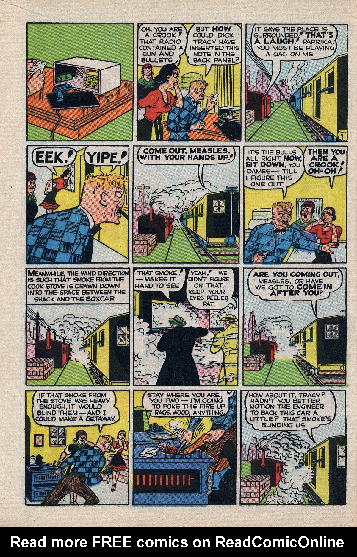 Read online Dick Tracy comic -  Issue #34 - 12