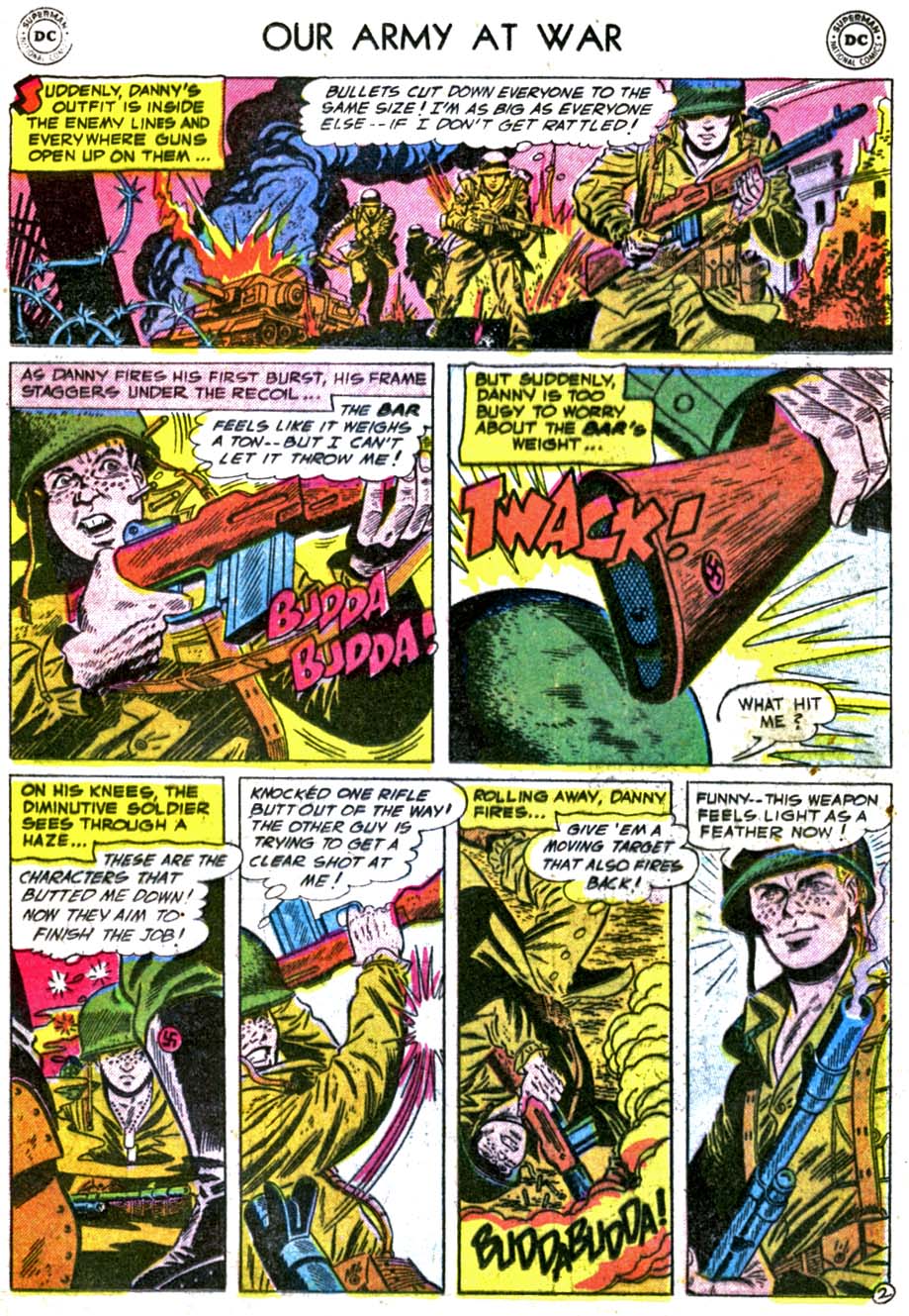 Read online Our Army at War (1952) comic -  Issue #42 - 20