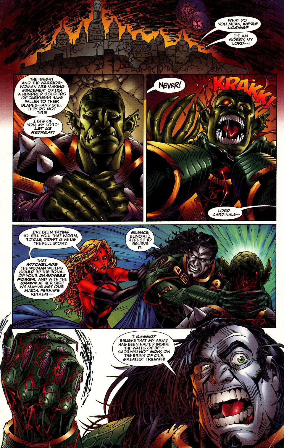 Read online Medieval Spawn/Witchblade comic -  Issue #3 - 3