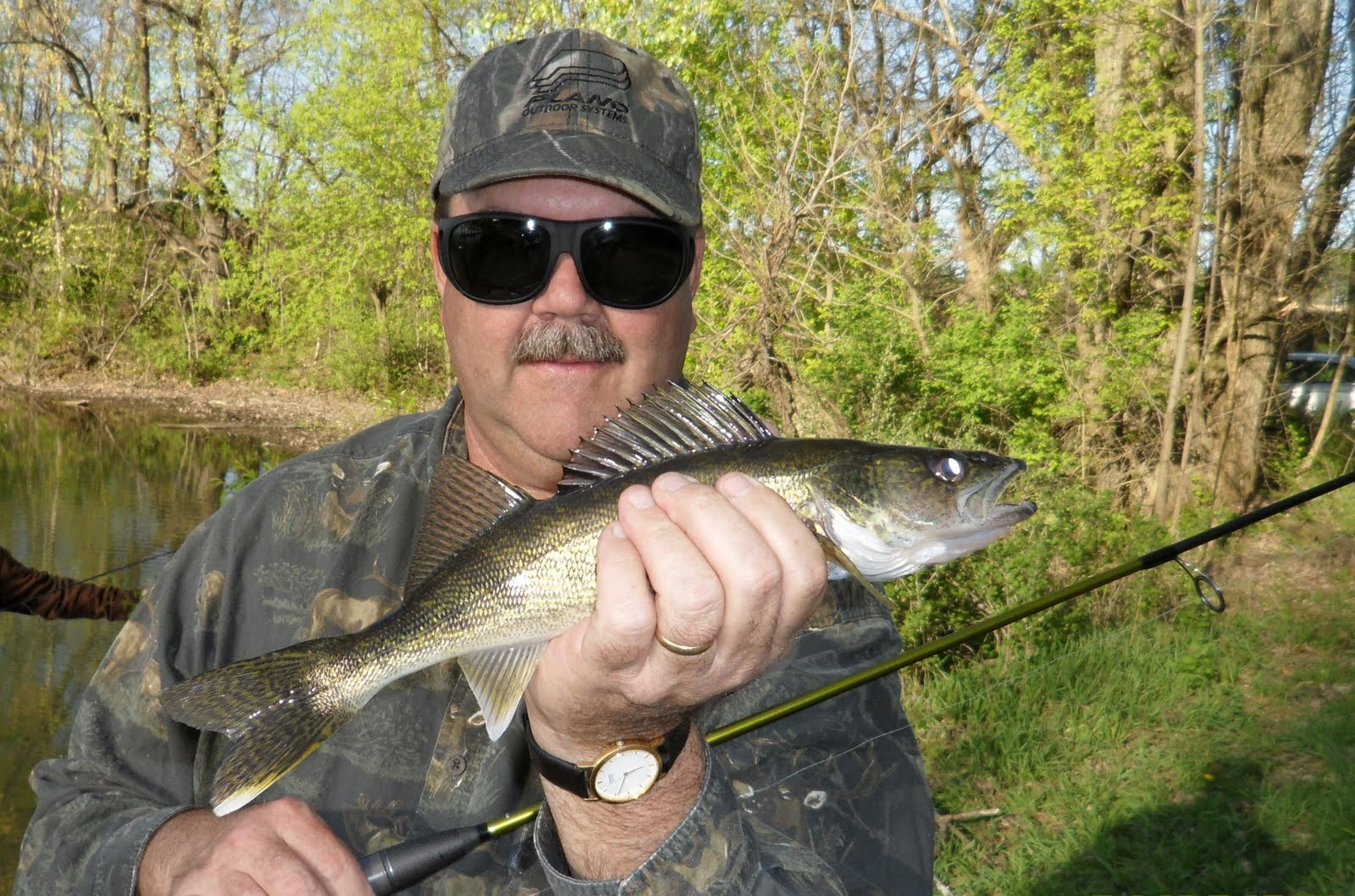flowing waters Back to what I do best fishing on the ponds.